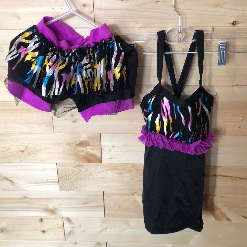 Girls Dance Outfit Size L